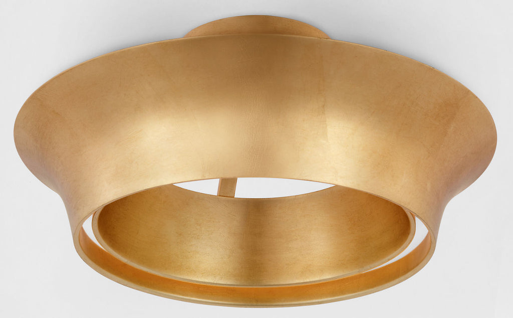 Garland 15" Dual Lit Ring Semi-Flush Mount | Gild