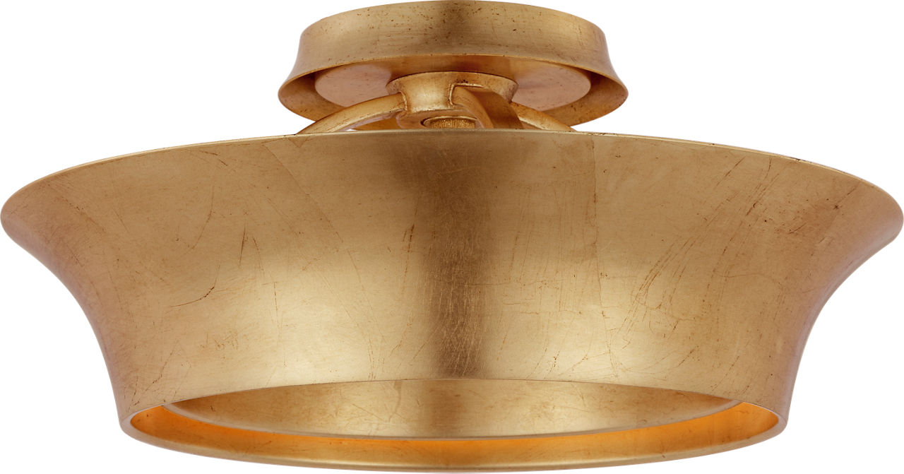 Garland 15" Dual Lit Ring Semi-Flush Mount | Gild