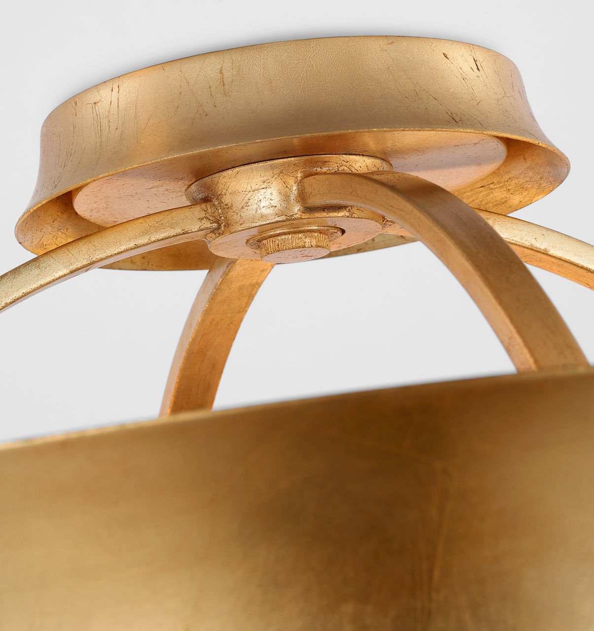 Garland 20" Dual Lit Ring Semi-Flush Mount | Gild
