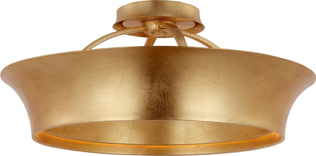 Garland 20" Dual Lit Ring Semi-Flush Mount | Gild