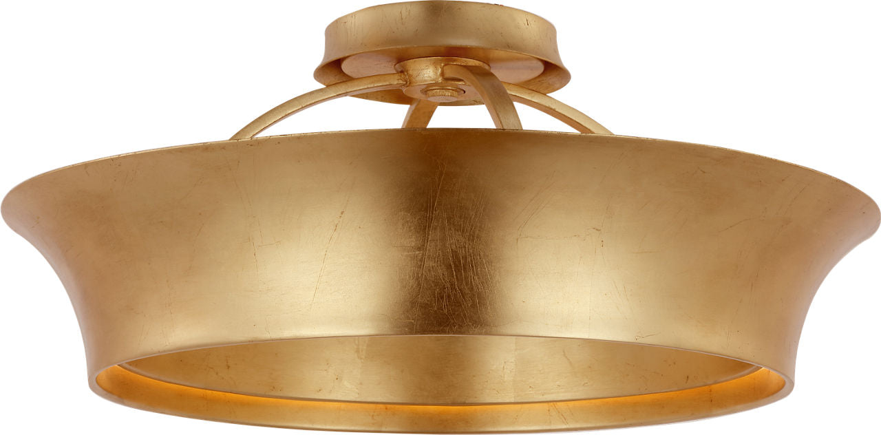 Garland 20" Dual Lit Ring Semi-Flush Mount | Gild