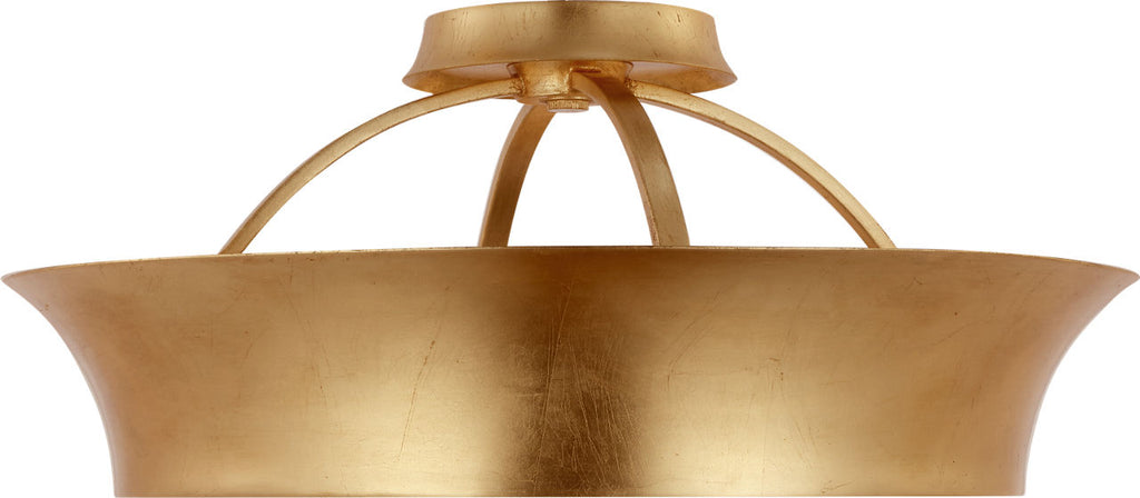 Garland 20" Dual Lit Ring Semi-Flush Mount | Gild