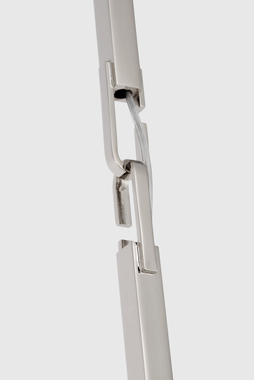 Garland 20" Dual Lit Ring Semi-Flush Mount | Polished Nickel