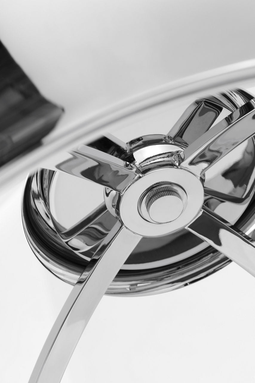 Garland 20" Dual Lit Ring Semi-Flush Mount | Polished Nickel
