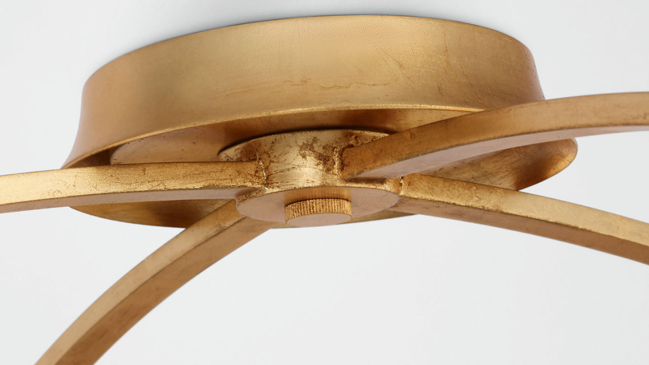 Garland 40" Dual Lit Ring Flush Mount | Gild