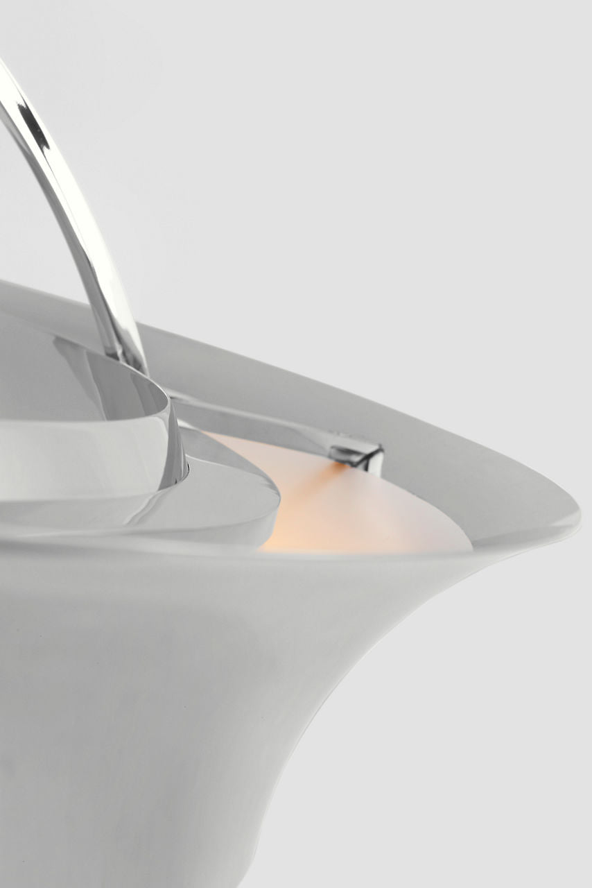 Garland 40" Dual Lit Ring Flush Mount | Polished Nickel
