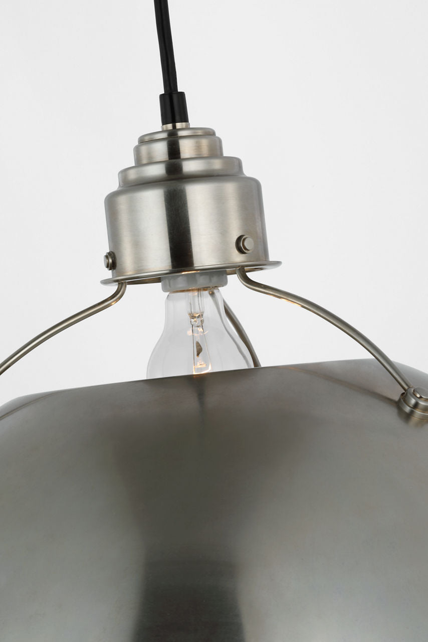 Eugene Large Pendant | Antique Nickel
