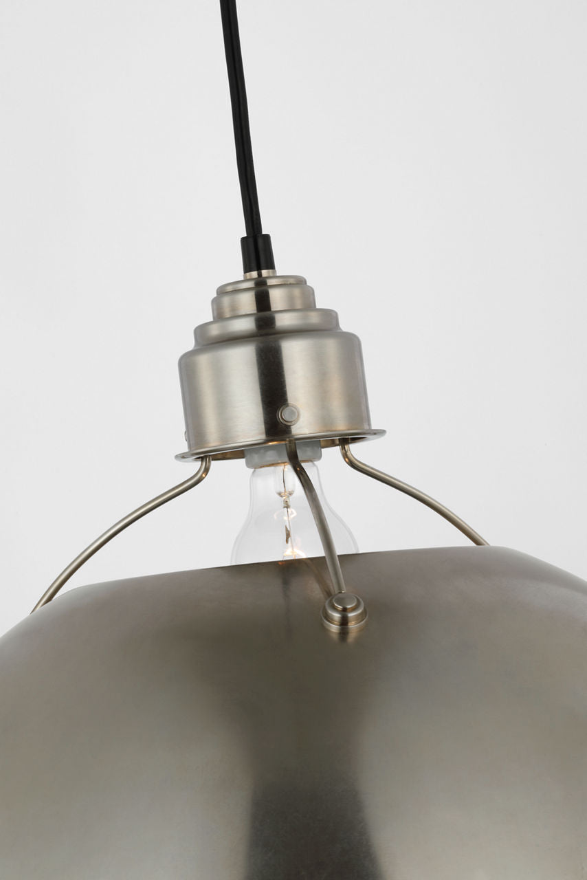 Eugene Large Pendant | Antique Nickel
