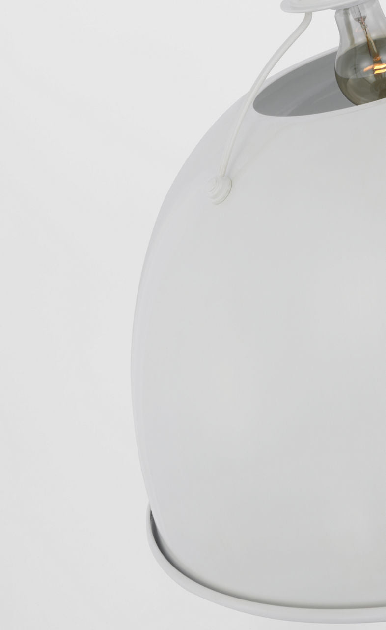 Eugene Large Pendant | Antique White