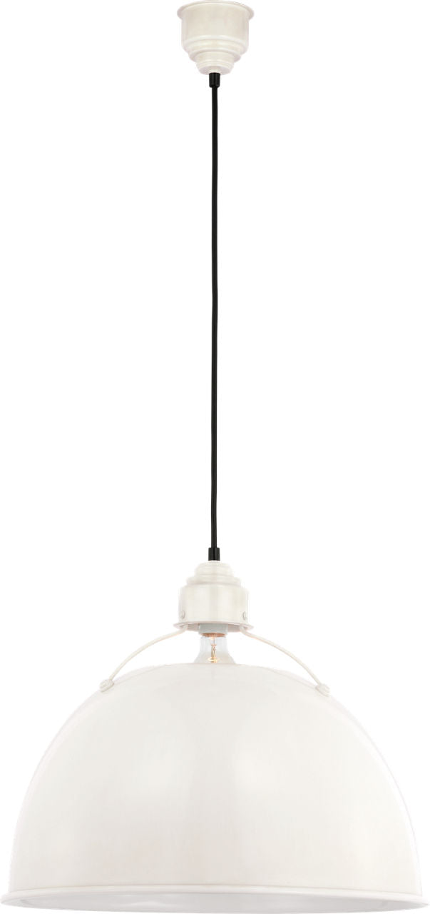 Eugene Large Pendant | Antique White