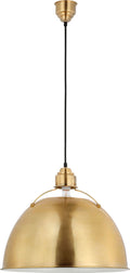 Eugene Large Pendant | Hand-Rubbed Antique Brass