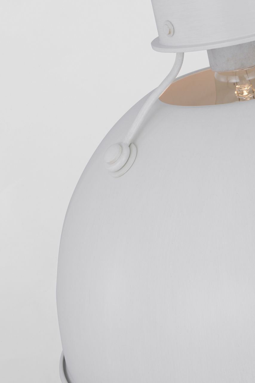 Eugene Small Pendant | Antique White