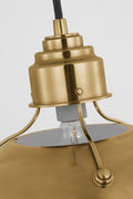 Eugene Medium Pendant | Hand-Rubbed Antique Brass
