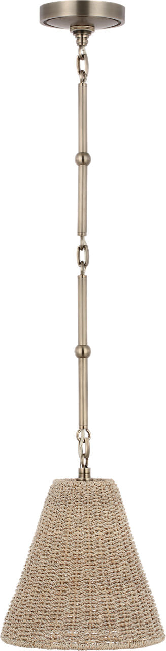 Goodman Petite Hanging Shade | Antique Nickel | Ash Shade