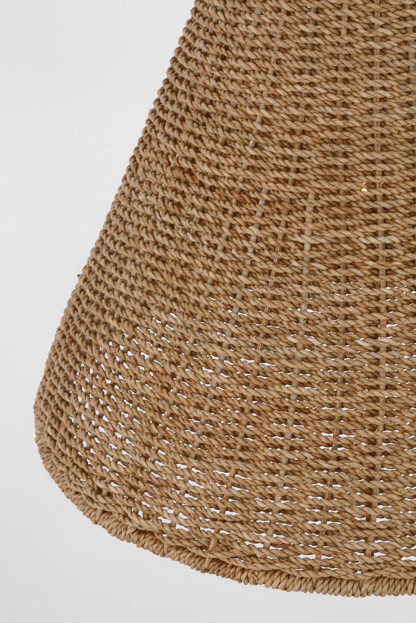 Goodman Small Hanging Light | Bronze and Hand-Rubbed Antique Brass | Toast Shade