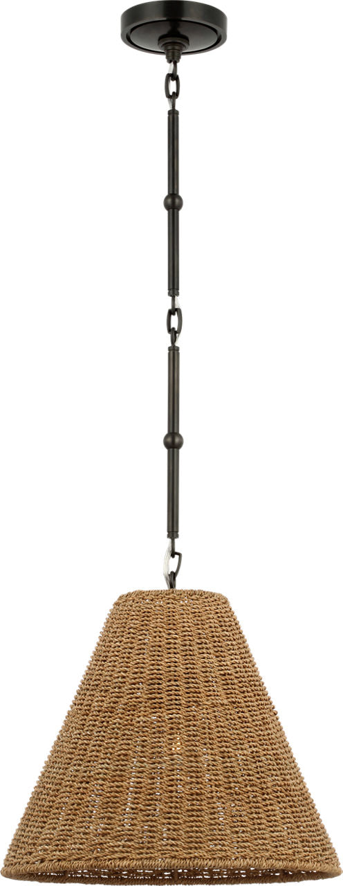 Goodman Small Hanging Light | Bronze | Toast Shade