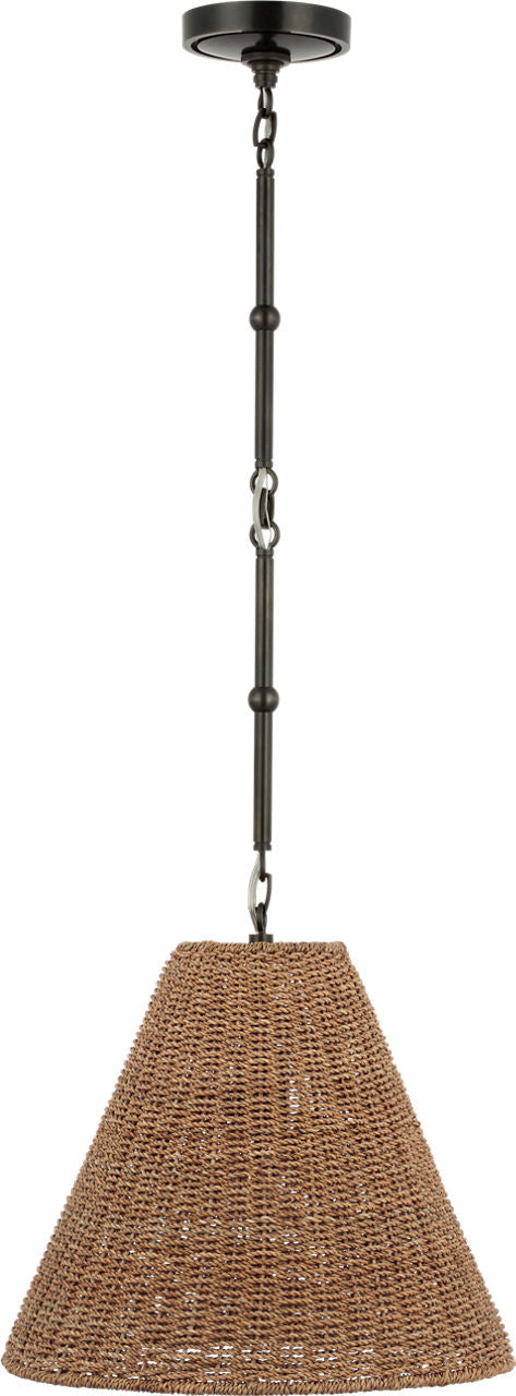 Goodman Small Hanging Light | Bronze | Toast Shade