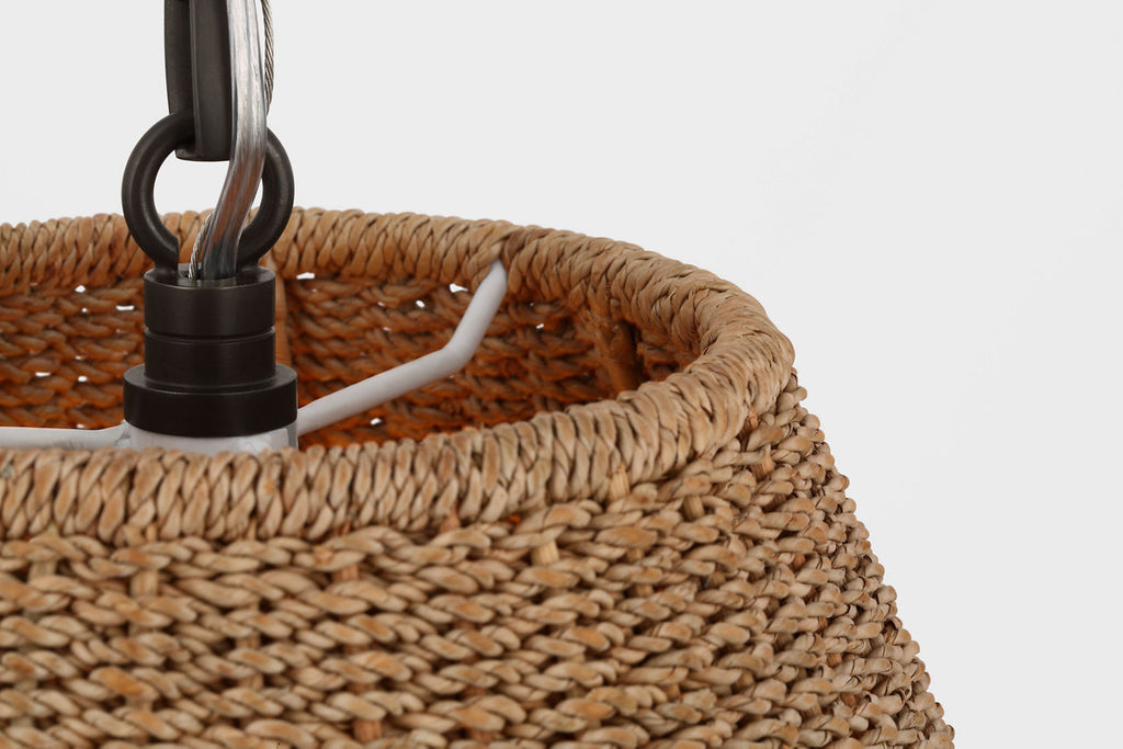 Goodman Medium Hanging Light | Bronze | Ash Shade