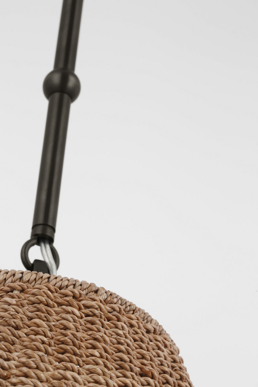 Goodman Medium Hanging Light | Bronze | Toast Shade