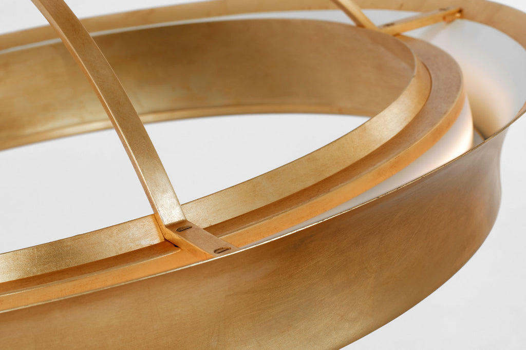 Garland 30" Dual Lit Ring Chandelier | Gild