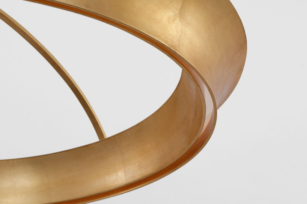 Garland 40" Dual Lit Ring Chandelier | Gild