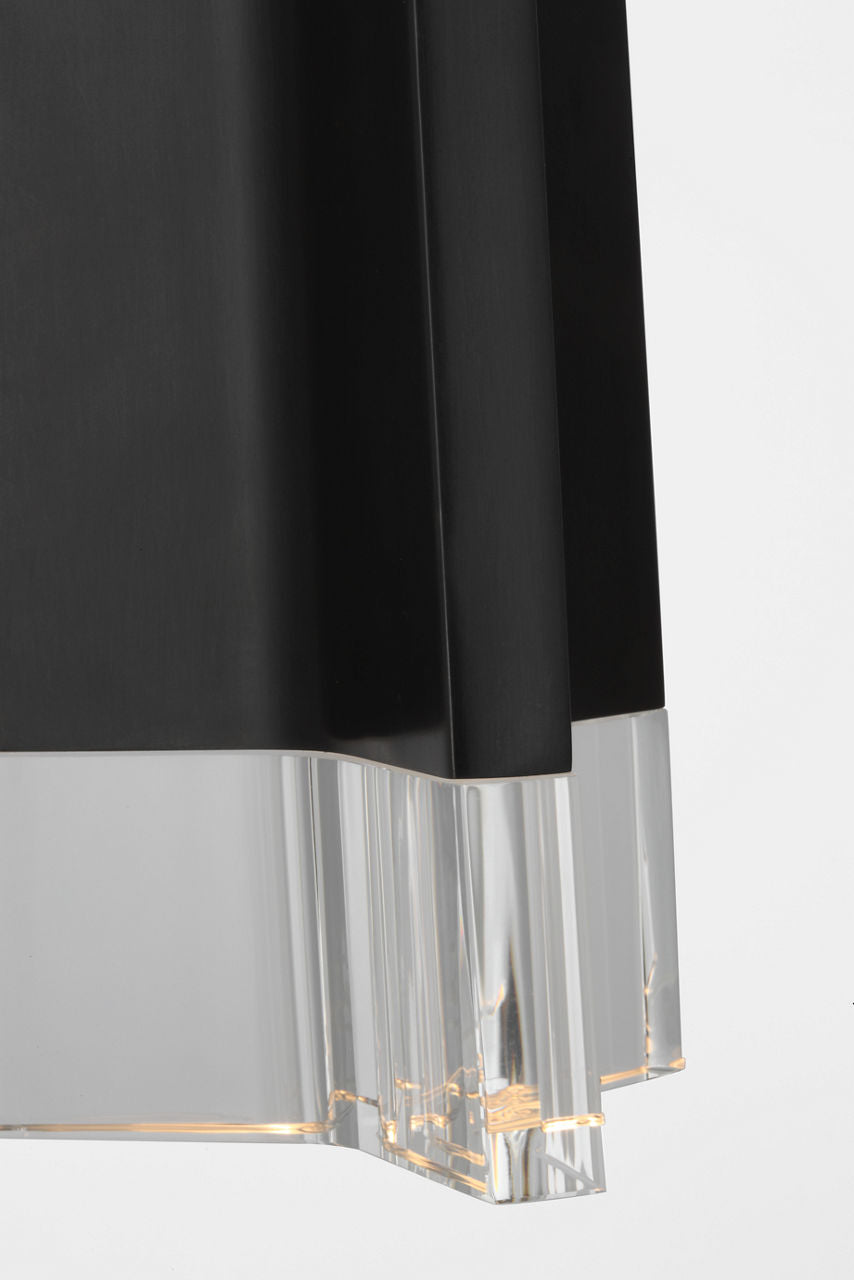 Matcha Single Light Pendant | Bronze | Clear Glass