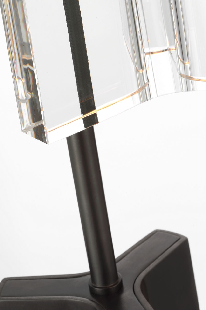 Matcha 2 Light Pendant | Bronze | Clear Glass