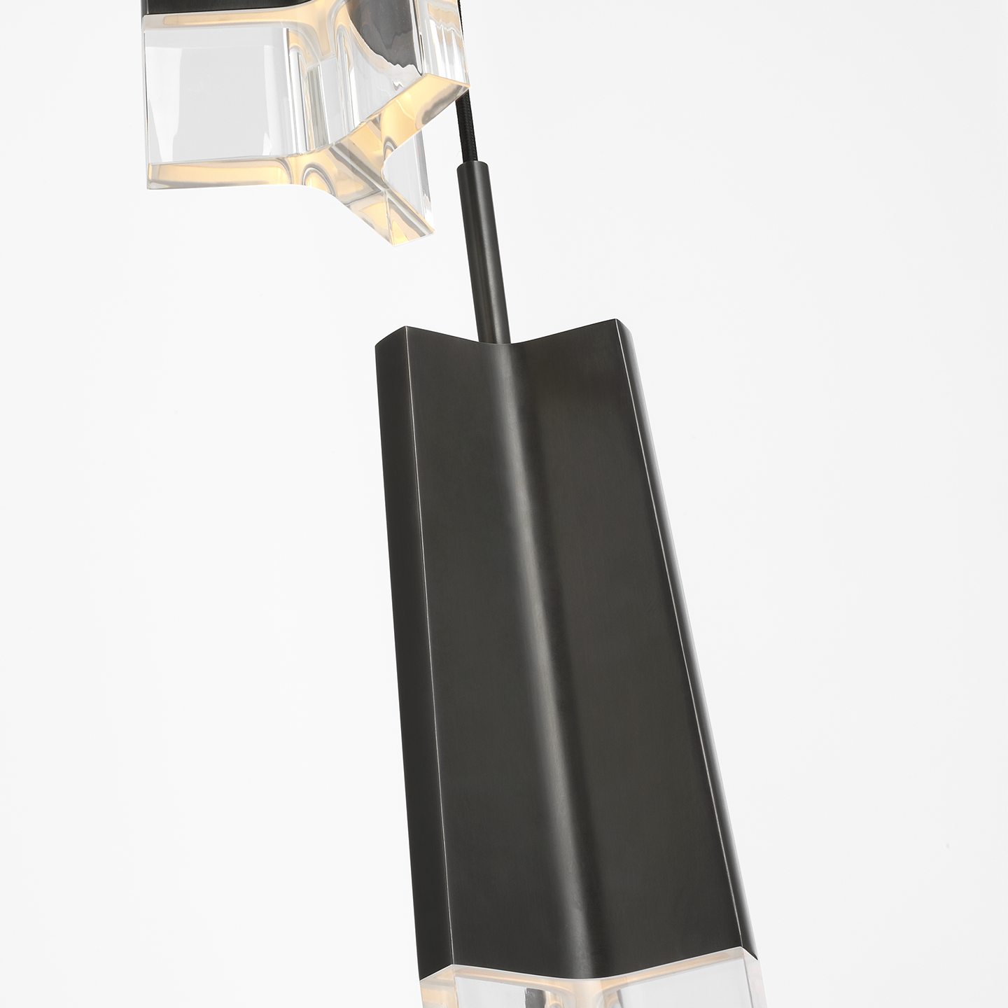 Matcha 3 Light Pendant | Bronze | Clear Glass