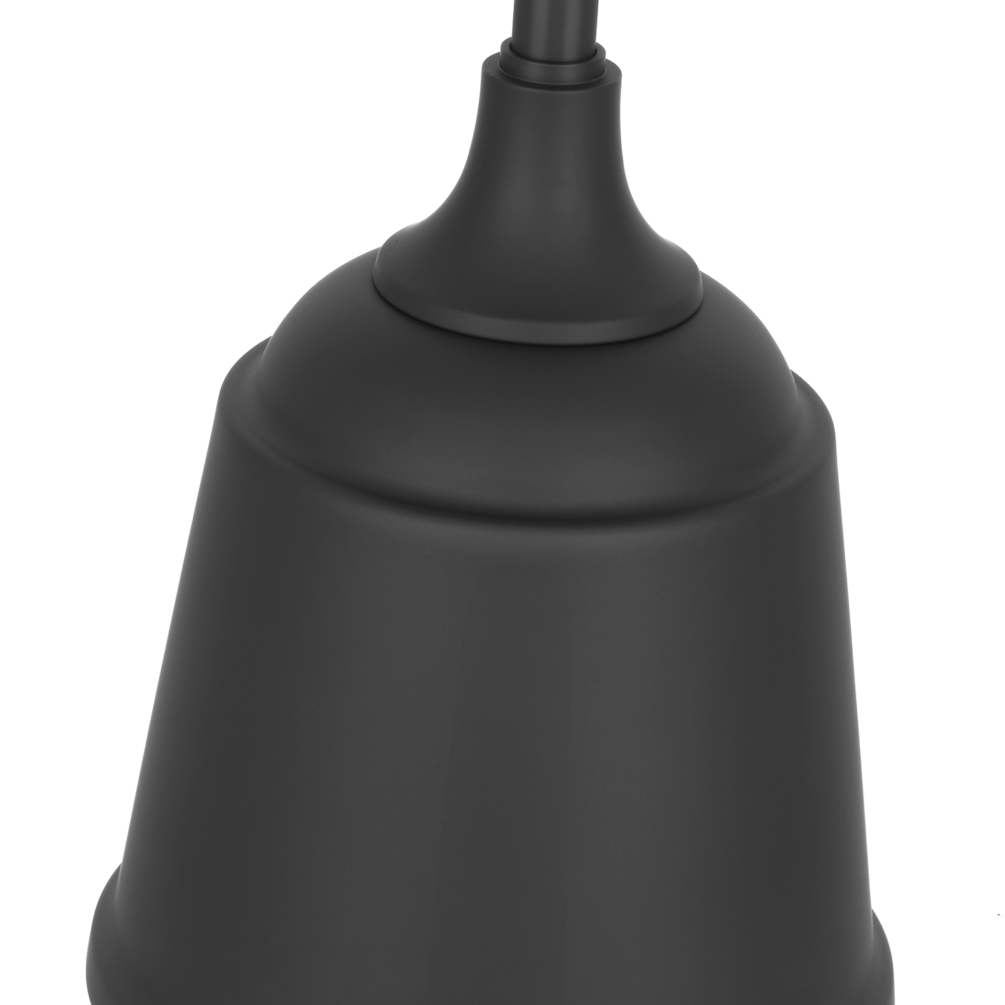 Academy Pendant | Matte Black | 8" Rockhouse Shade