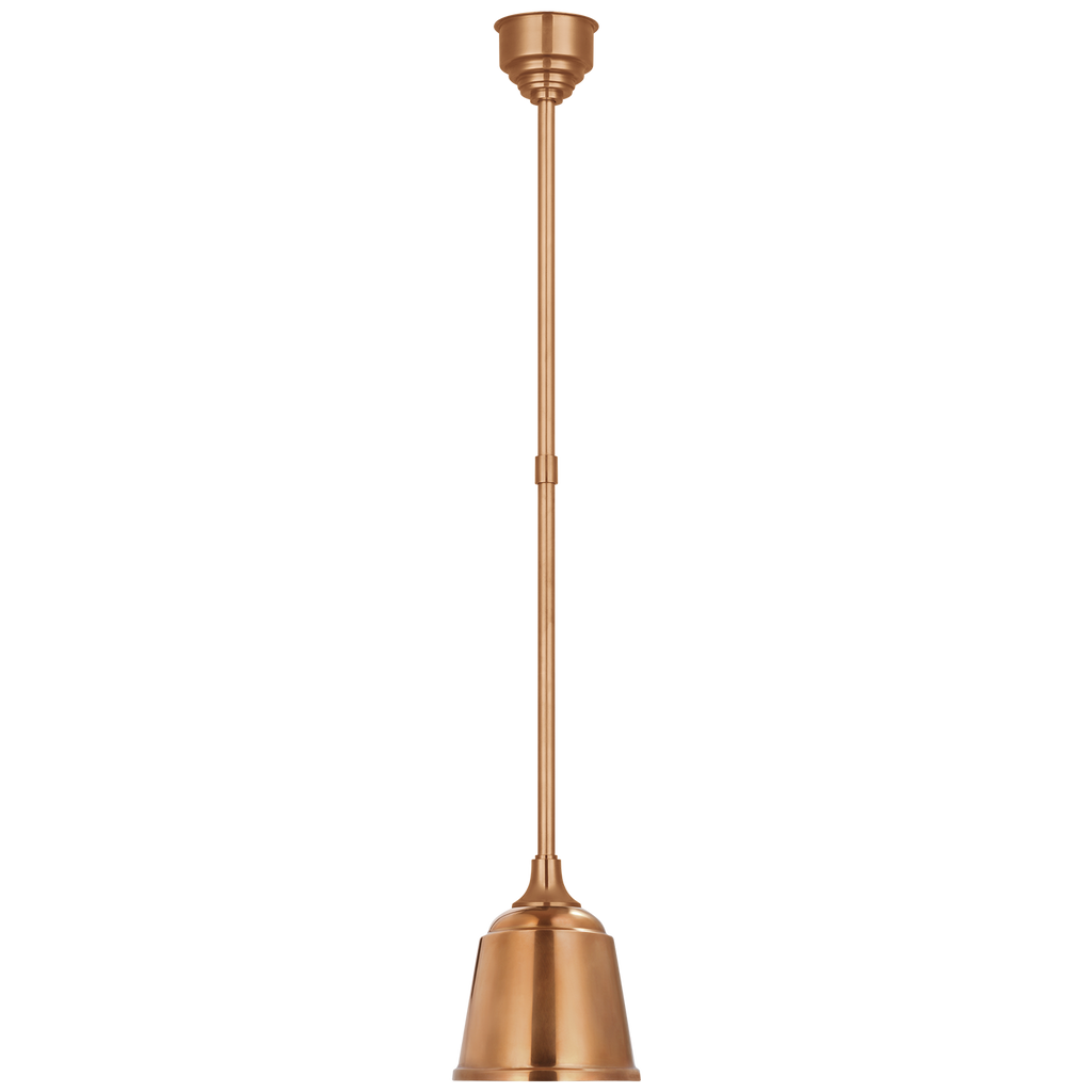 Academy Pendant | Soft Copper | 8" Rockhouse Shade