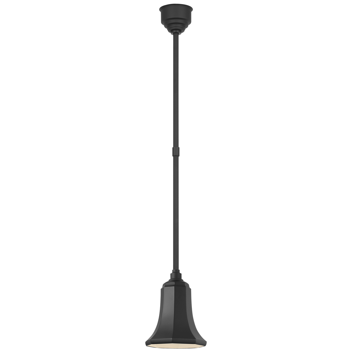 Academy Pendant | Matte Black | 7.5" Savannah Shade