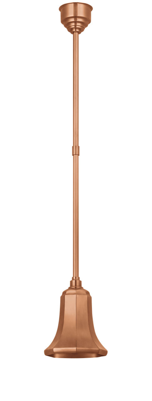 Academy Pendant | Soft Copper | 7.5" Savannah Shade