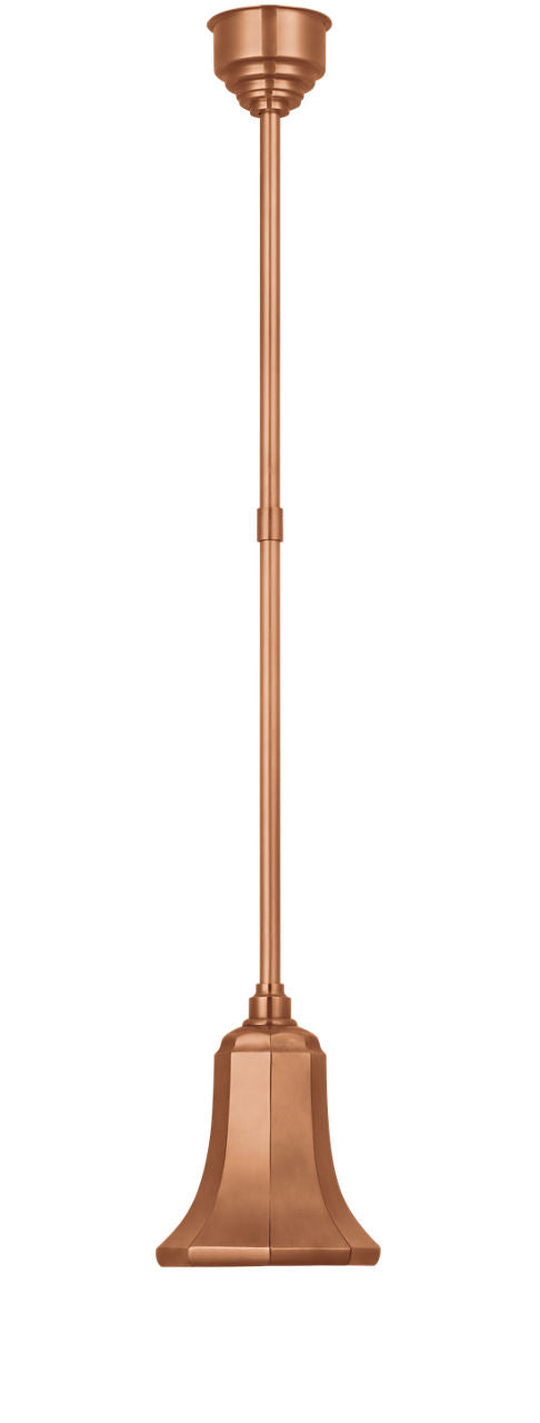 Academy Pendant | Soft Copper | 7.5" Savannah Shade
