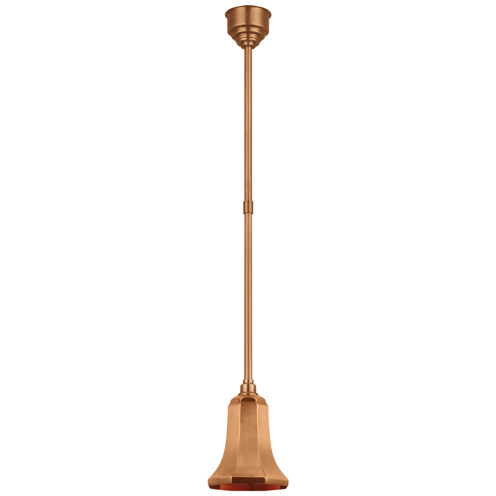Academy Pendant | Soft Copper | 7.5" Savannah Shade
