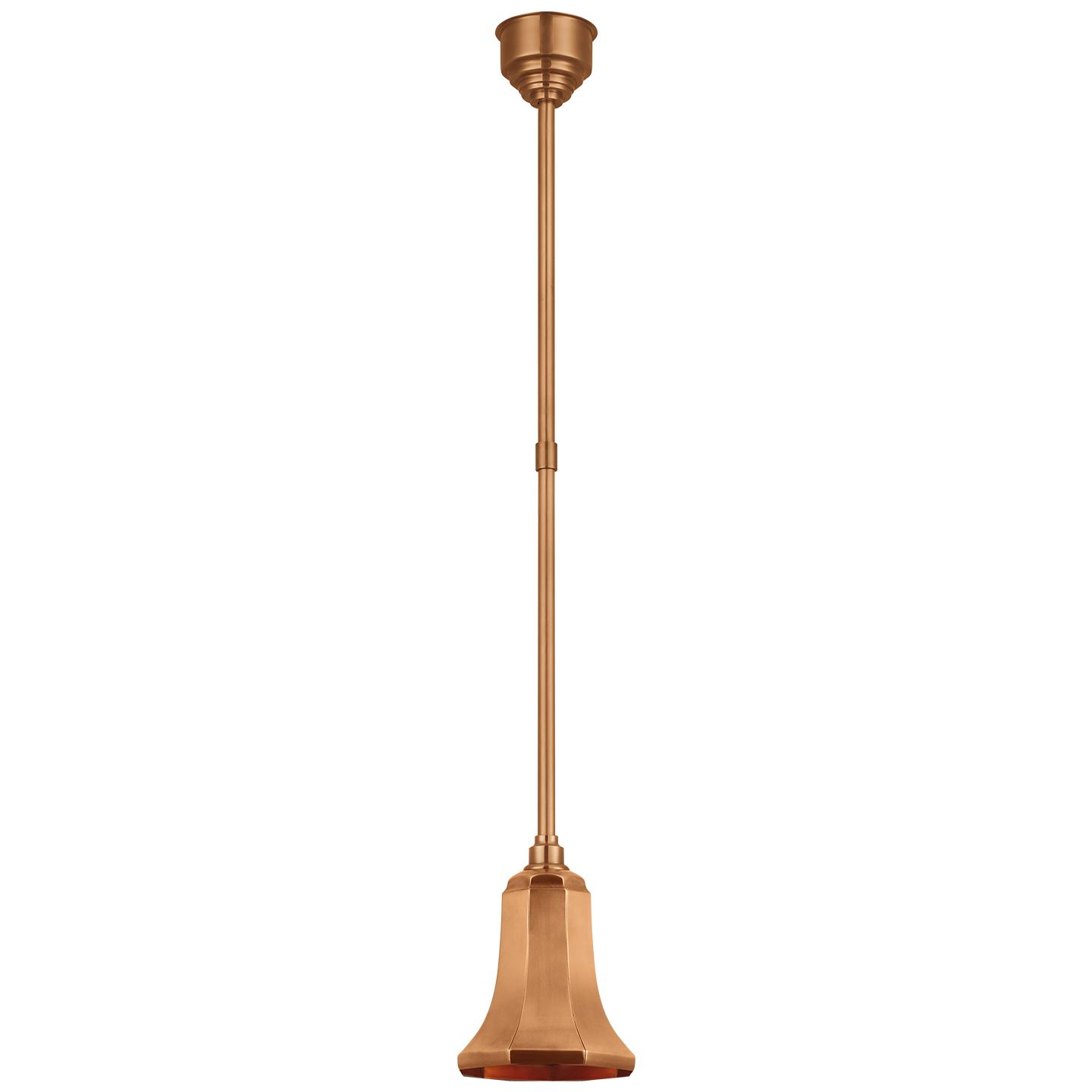 Academy Pendant | Soft Copper | 7.5" Savannah Shade