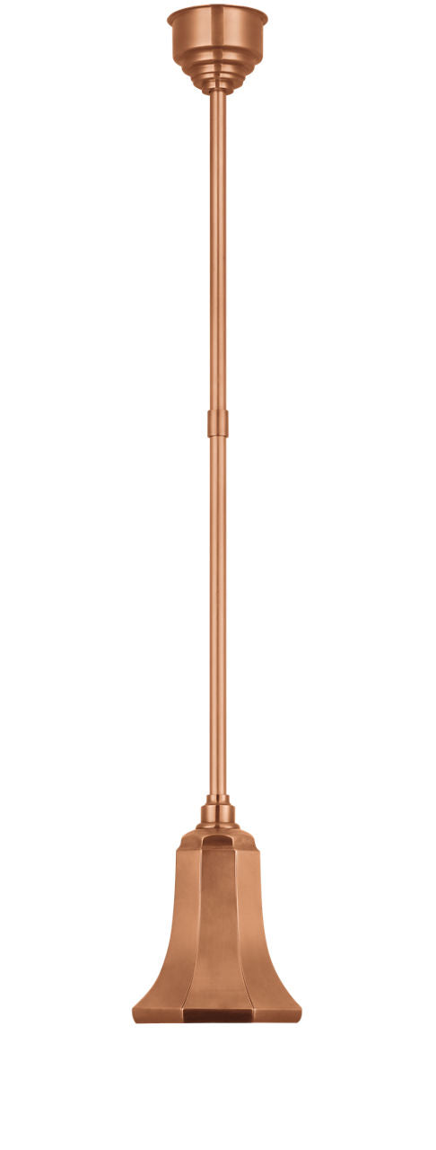 Academy Pendant | Soft Copper | 7.5" Savannah Shade