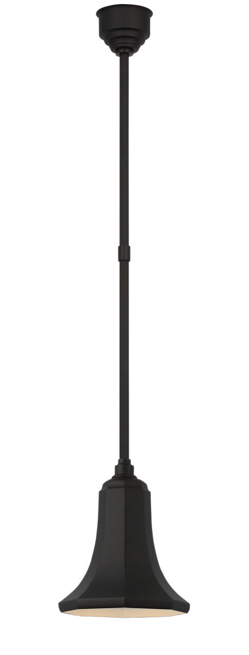 Academy Pendant | Matte Black | 9.25" Savannah Shade