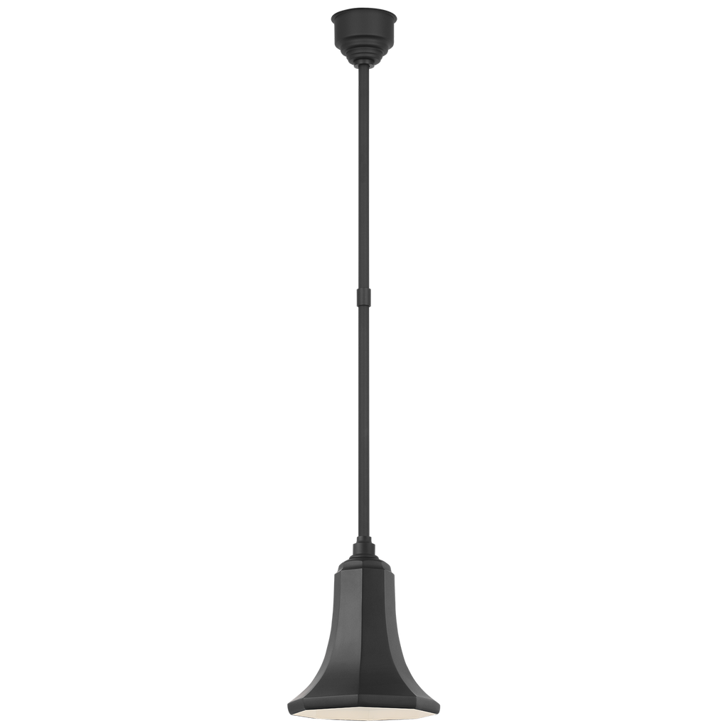 Academy Pendant | Matte Black | 9.25" Savannah Shade