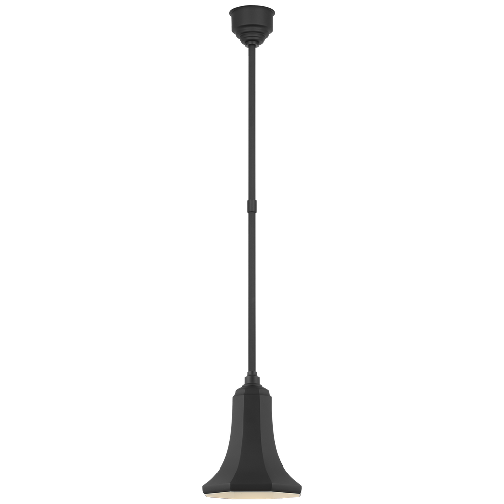 Academy Pendant | Matte Black | 9.25" Savannah Shade