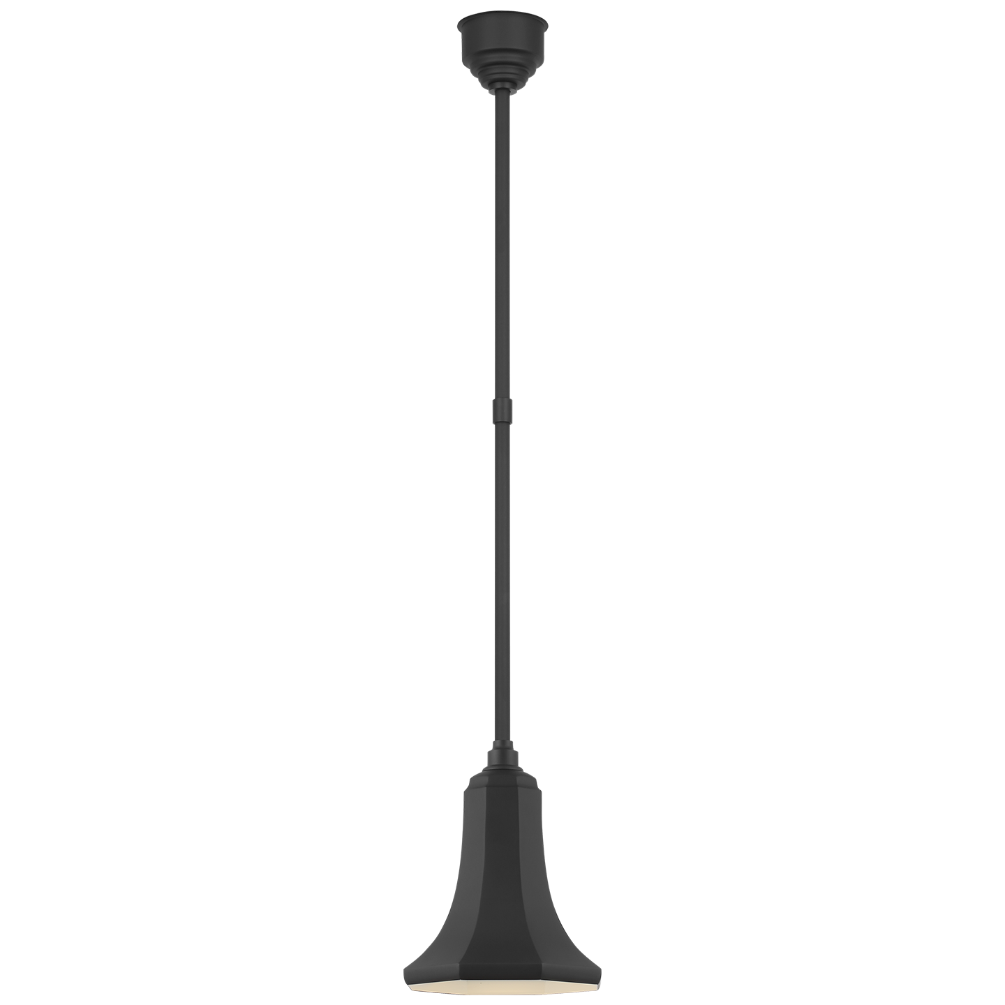 Academy Pendant | Matte Black | 9.25" Savannah Shade