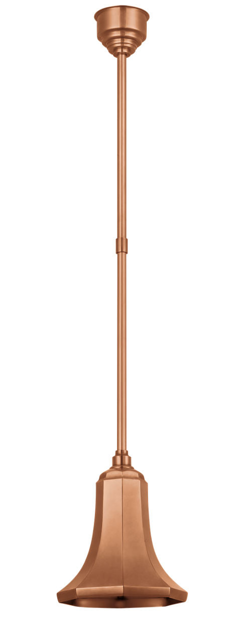 Academy Pendant | Soft Copper | 9.25" Savannah Shade