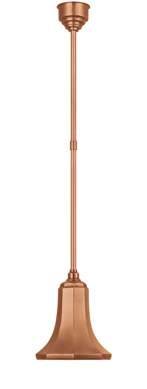 Academy Pendant | Soft Copper | 9.25" Savannah Shade