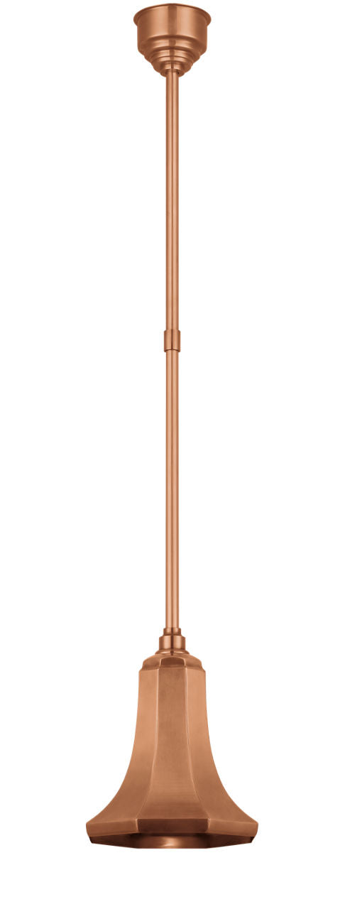 Academy Pendant | Soft Copper | 9.25" Savannah Shade