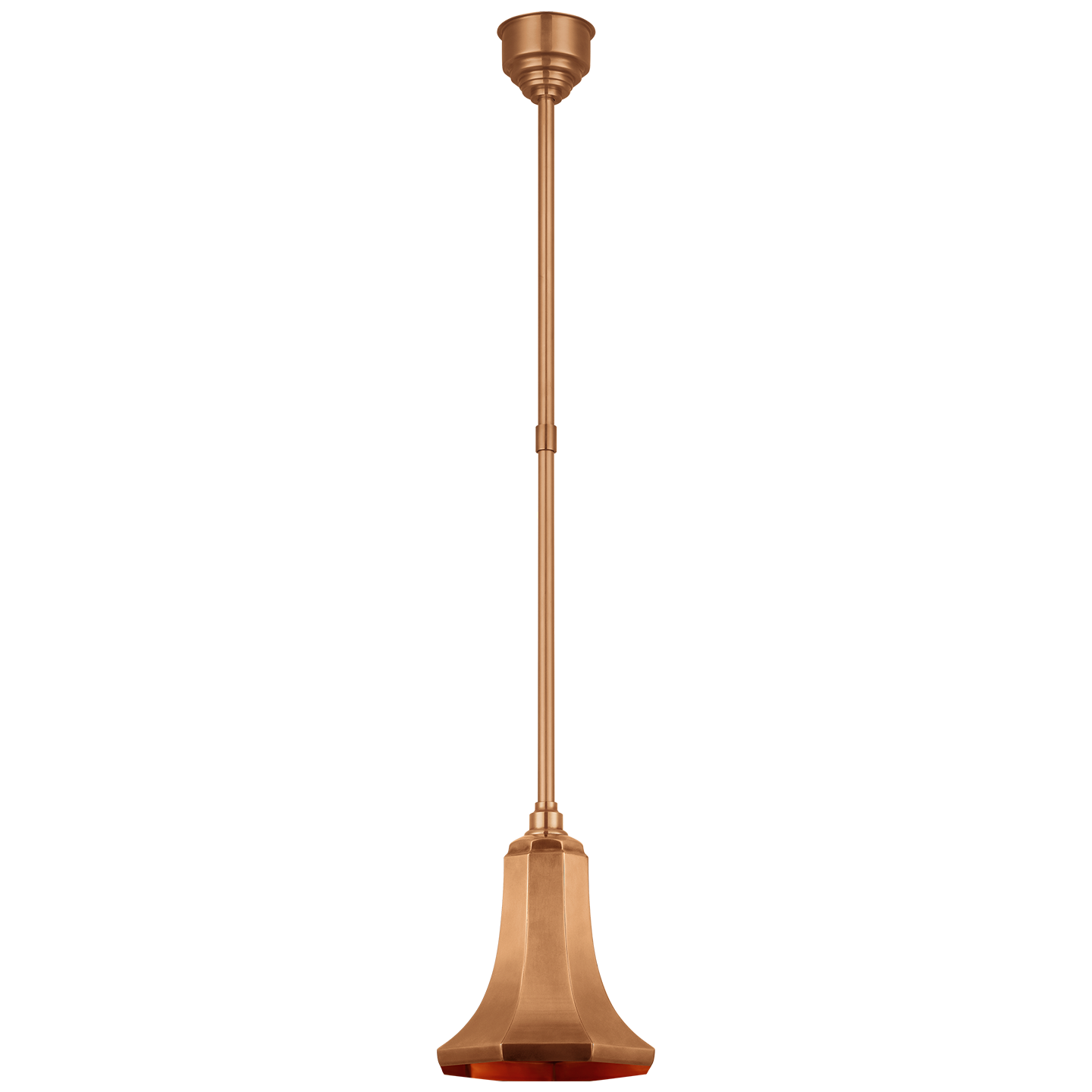 Academy Pendant | Soft Copper | 9.25" Savannah Shade