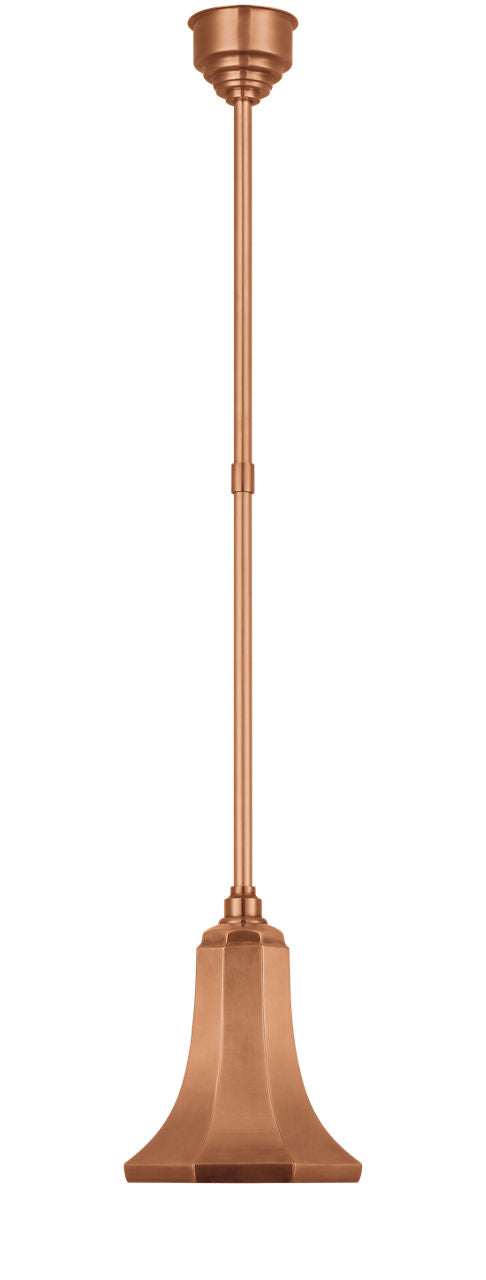 Academy Pendant | Soft Copper | 9.25" Savannah Shade