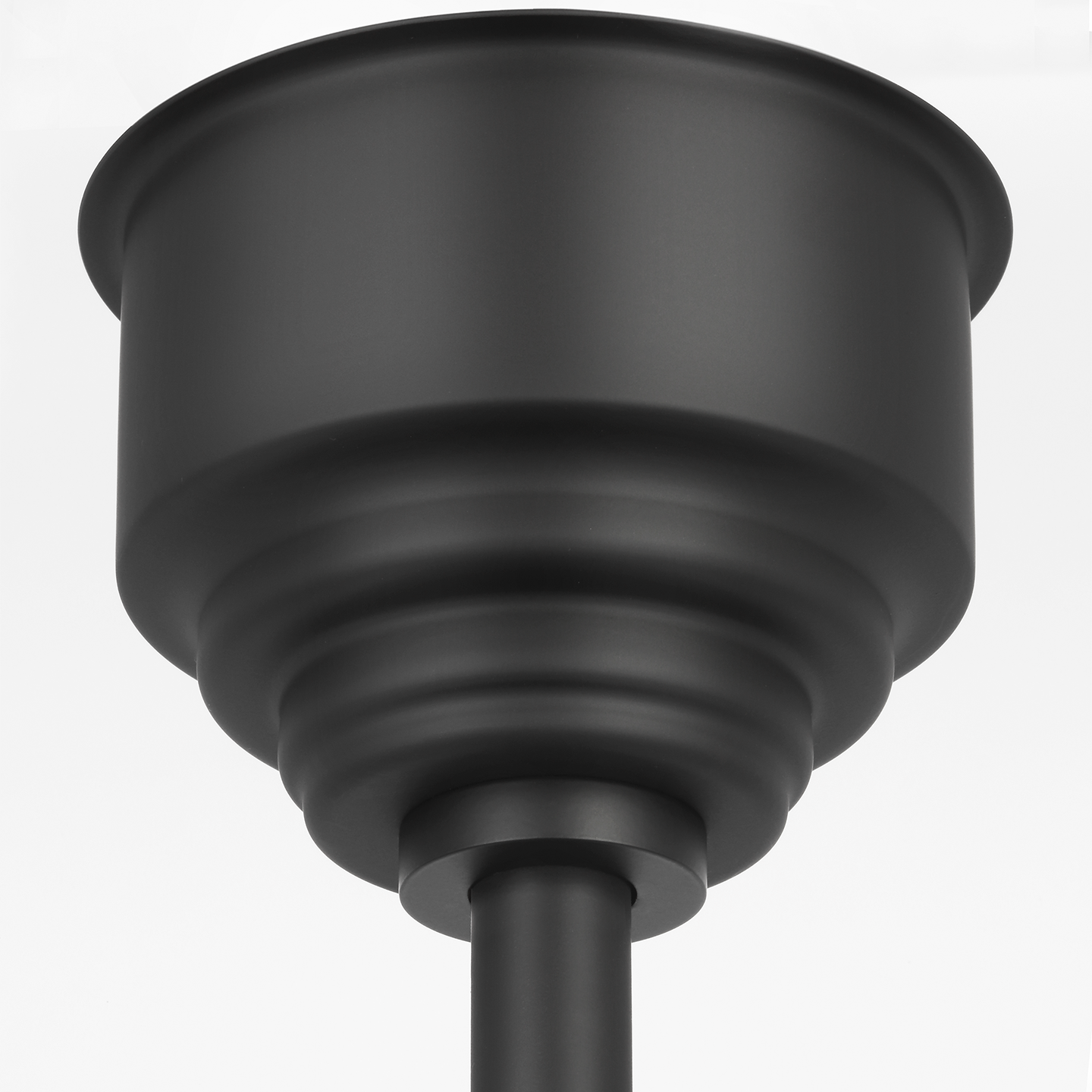 Academy Pendant | Matte Black | 12.5" Conical Savannah Shade
