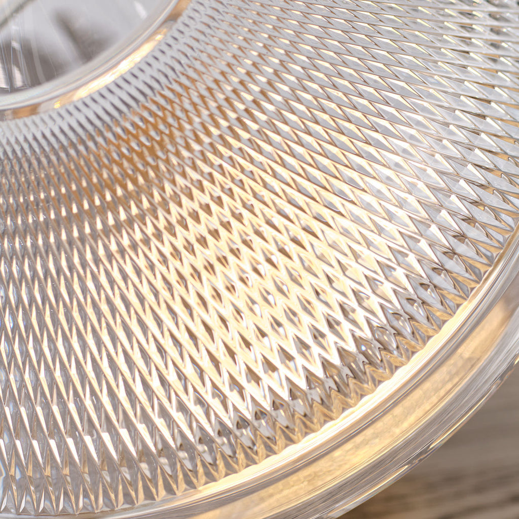 Copper Coast 12" Rechargeable Accent Light | Natural Brass | Clear Crystal