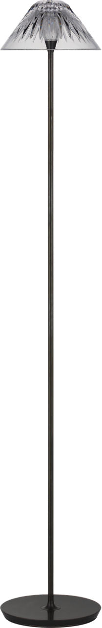 Blaze 55" Floor Lamp | Bronze | Clear Crystal