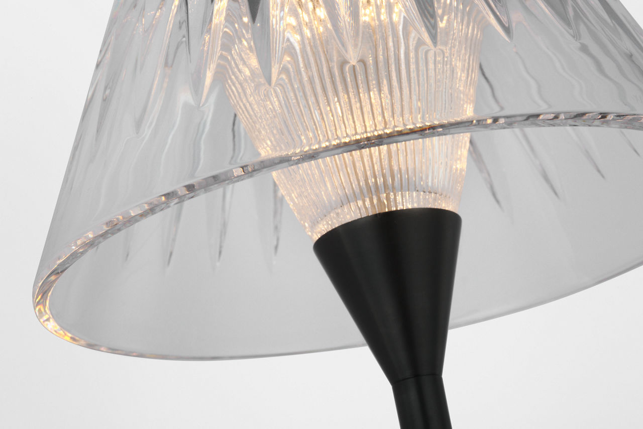 Blaze 14" Sconce | Bronze | Clear Crystal