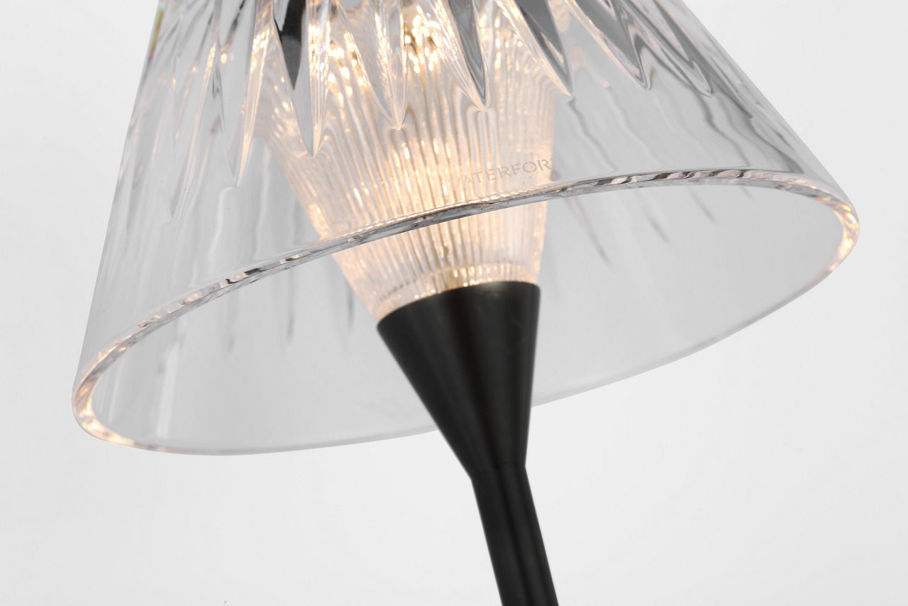 Blaze 19" Tail Sconce | Bronze | Clear Crystal